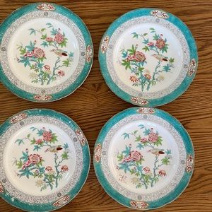 Antique Porcelain Hand Decorated Plate